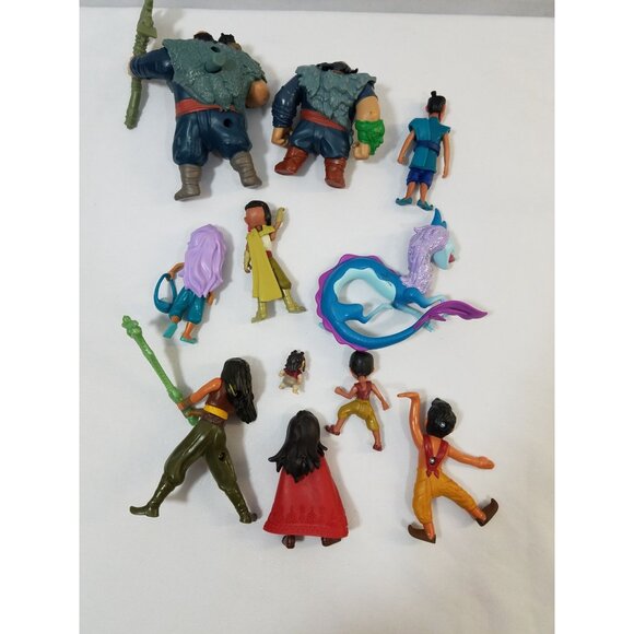 Disney Raya the Last Dragon Land of Kumandra lot of 11 figures mixed lot - Picture 5 of 9